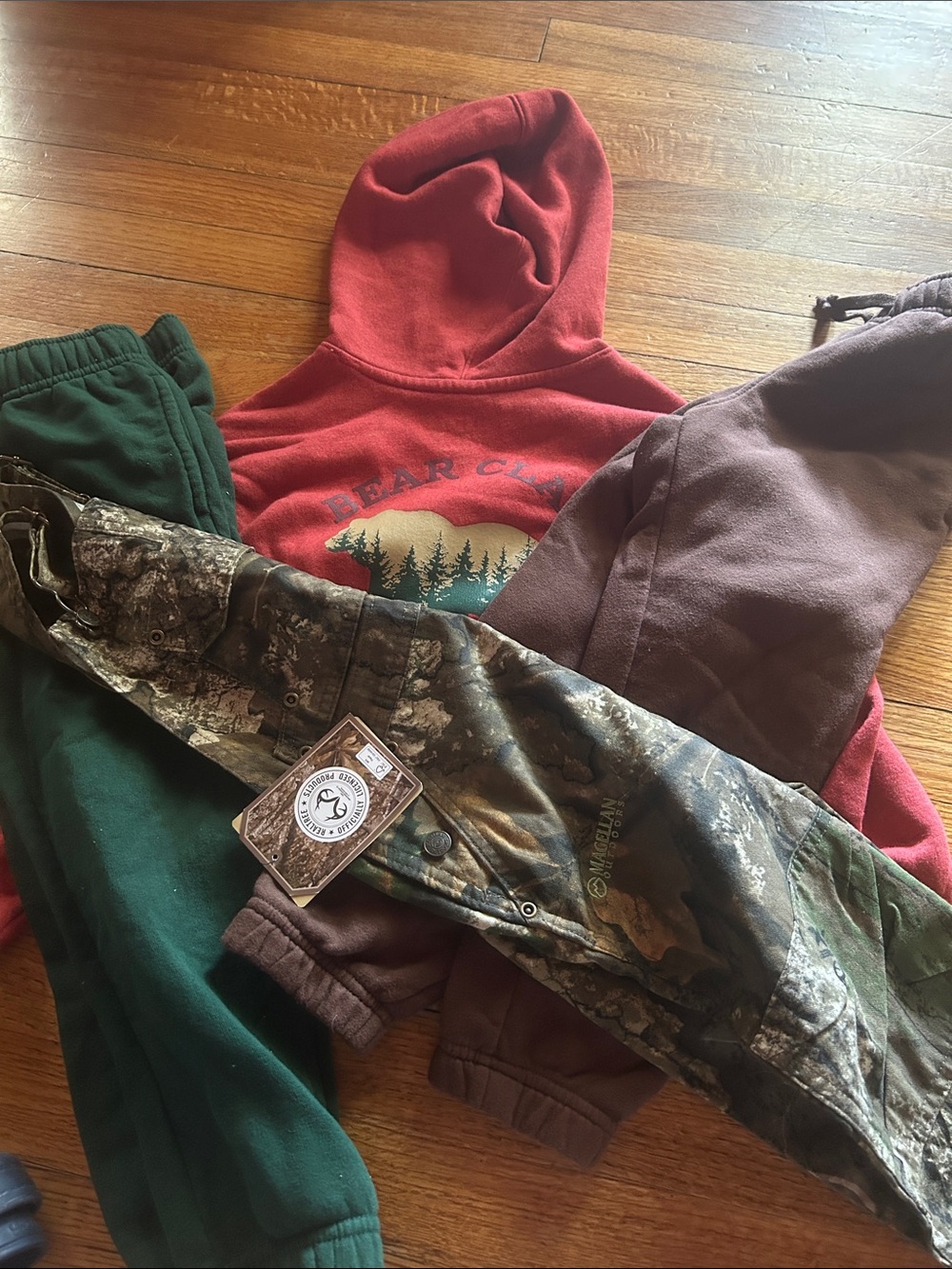 Kids Red Hooded Sweatshirt - Unbranded